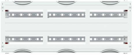 Striebel & John 2CPX041208R9999 MG432 serieinbouwmodule 2RE / 3FB, 150 mm serieafstand Draagframemodule voor inbouwapparaatuur Aantal rijen 2 1 stuk(s)