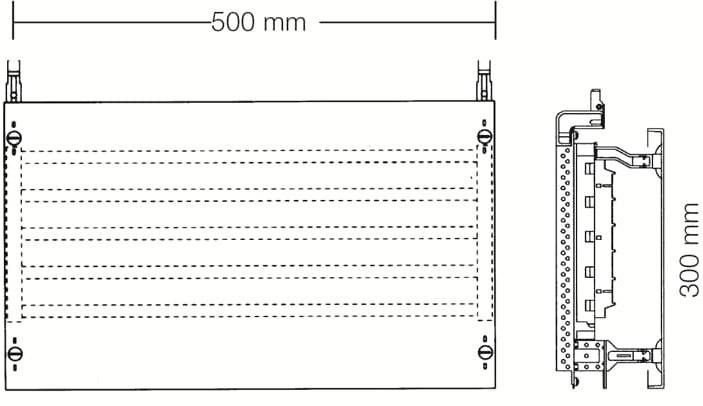 Striebel & John 2CPX037811R9999 ED62SA combi-set SS-systeem 2RE/BH000, 2FB Montageset 5-polig 250 A 1 stuk(s)