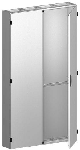 Striebel & John TH412G Staande kast 48 x 1850 x 225 Kunststof, Plaatstaal Grijs, Grijs-wit (RAL 7035) 1 stuk(s)