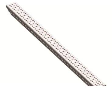 Striebel & John 2CPX046055R9999 RZULT4 universele trav. Met perforatie T4 Truss Staal 1 stuk(s)