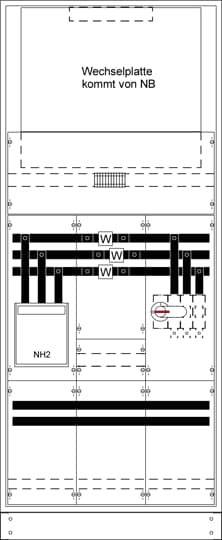 Striebel & John 2CPX032902R9999 KS4241 Distributiekast Opbouw (op muur) Aantal rijen: 3 Inhoud: 1 stuk(s)