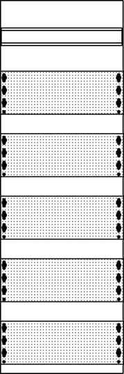 Striebel & John 2CPX037487R9999 1 MM2 MEDIAFELD 1FB BH1 5R Mediafeld 1 stuk(s)