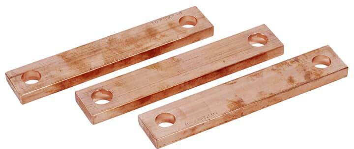 Striebel & John 2CPX039998R9999 VS446 W-rails 1 set = 3 stuks Koperrail Koper 1 stuk(s)