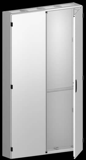 Striebel & John TH412S Staande kast 1050 x 1850 x 225 Kunststof, Plaatstaal Grijs, Grijs-wit (RAL 7035) 1 stuk(s)