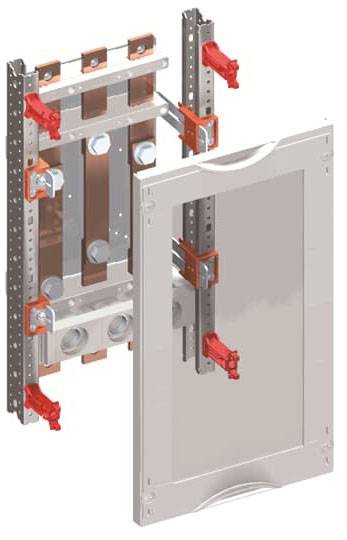 Striebel & John 2CPX042102R9999 MBW250A wandsteun-module 3RE / 1FB, voor SS-systeem verticaal Module voor wandsteun 3-polig 250 A 1 stuk(s)