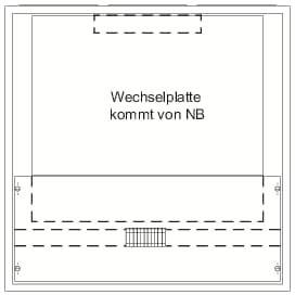Striebel & John 2CPX032261R9999 KS451 Distributiekast Aantal rijen: 0 Inhoud: 1 stuk(s)