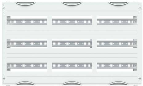 Striebel & John 2CPX041213R9999 MG303 serieinbouwmodule 3RE / 3FB, 125 mm serieafstand Draagframemodule voor inbouwapparaatuur Aantal rijen 3 1 stuk(s)