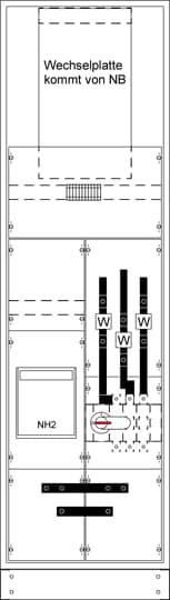 Striebel & John 2CPX032925R9999 KS4240 Distributiekast Opbouw (op muur) Aantal rijen: 0 Inhoud: 1 stuk(s)