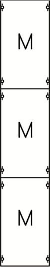 Striebel & John 2CPX037669R9999 1M5A montageplaatmodule 9RE/BH5, 1FB Montageplaatmodule 1 stuk(s)