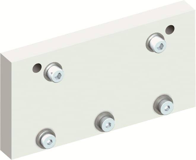 Striebel & John 2CPX039128R9999 ZX128 isolatieplaat voor het verzamelen. NH1 Plate 1 stuk(s)