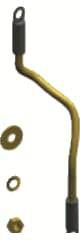 Striebel & John 2CPX046166R9999 RZ55 aardset voor deuren 180° scharnier Aardingsset 1 stuk(s)