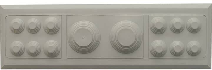 Striebel & John 2CPX038194R9999 ZB39 nippelpasta voor u-wandkast Nippellijst Kunststof 1 stuk(s)