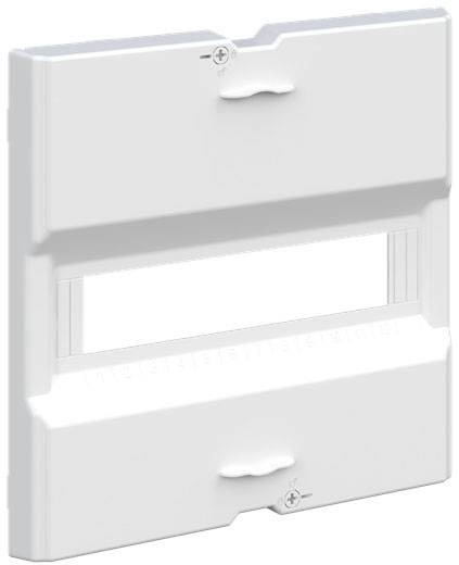 Striebel & John 2CPX031123R9999 UZA612 afdekking 1 R voor UK600 Cover Aantal rijen 1 Kunststof Wit 1 stuk(s)