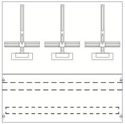 Striebel & John 2CPX038160R9999 KF140SB tellerwisselplaat met tellerkruis Tellerwisselplaat Grijs-wit (RAL 7035), Grijs 1 stuk(s)