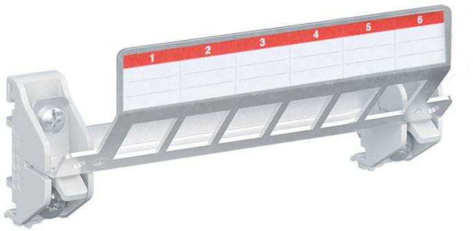 Striebel & John 2CPX031423R9999 ZE335 patchpaneel 6-voudig leeg, Keystone Patchpanel 1 stuk(s)