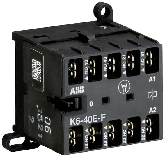 ABB K6-40E-F-80 Schakelaar 4x NO 220 V 3 A 1 stuk(s)