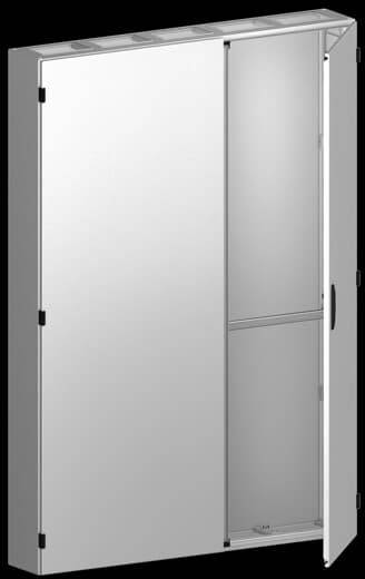 Striebel & John TH512S Staande kast 60 x 1850 x 225 Kunststof, Plaatstaal Grijs, Grijs-wit (RAL 7035) 1 stuk(s)