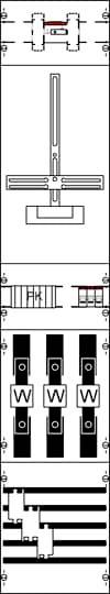 Striebel & John 2CPX035037R9999 KA4264 Groepenkast Inbouw (in muur of meubel) Aantal groepen: 12 Aantal rijen: 0 Inhoud: 1 stuk(s)
