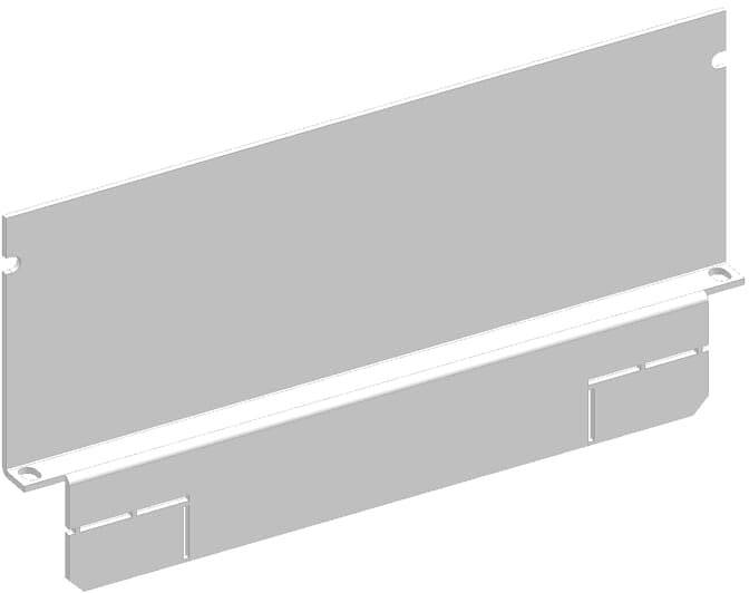 Striebel & John 2CPX039077R9999 ZX85 scheidingswand horizontaal 1-veld Tussenschot Kunststof 1 stuk(s)