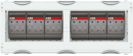 Striebel & John 2CPX041295R9999 MT336B Lastscheidingsschakelaar voor zekering Afmeting zekering = 00