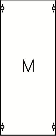 Striebel & John 2CPX037595R9999 1M0A montageplaatmodule 4RE / BH0, 1 FB Montageplaatmodule 1 stuk(s)