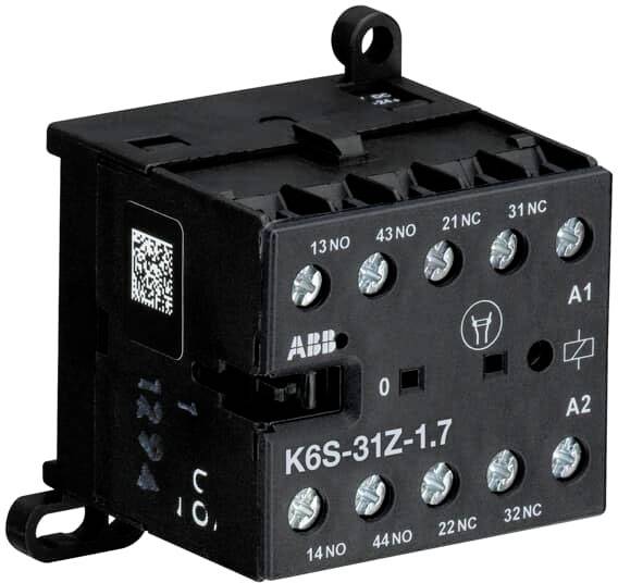 ABB K6S-31Z-2.8-72 Schakelaar 3x NO, 1x NO 3 A Opsteekbaar Piece 1 stuk(s)