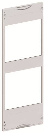 Striebel & John 2CPX062899R9999 AG173 afdekking 750 x 250 mm tr. 2xNH1 accessoires CombiLine inbouwsysteem voor binnen Cover Kunststof Grijs 1 stuk(s)