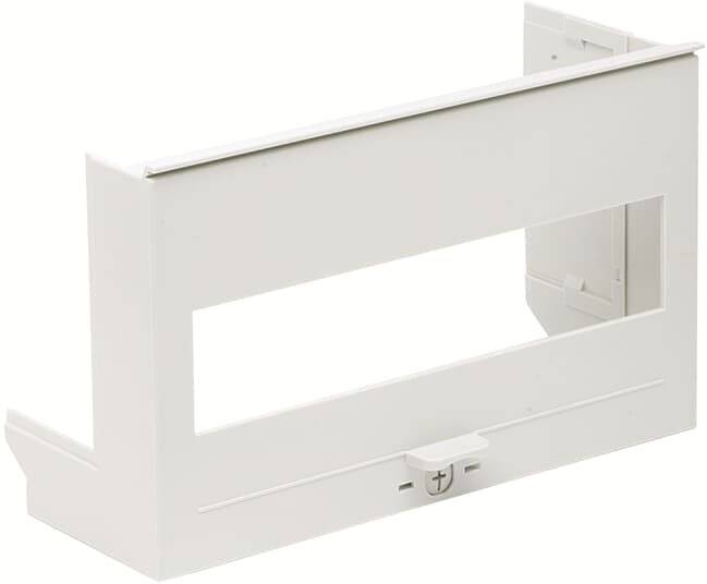 Striebel & John 2CPX021210R9999 ZP101 Plombiersklep 260x130x20mm transparant, voor ZG105 en ZG107 Klep van de verzegeling Kunststof 1 stuk(s)