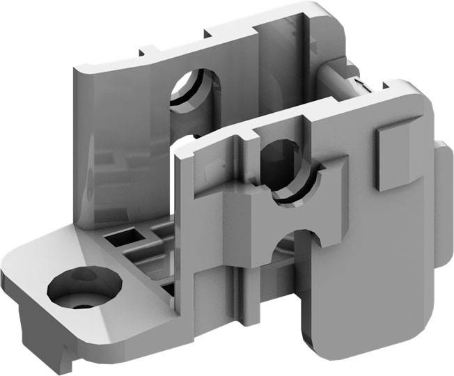 Striebel & John 2CPX010822R9999 TZ605P10 framehouder WR/ED spuitgietwerk, uitvoering re./ li. 10 stuks Mounting holder 1 stuk(s)