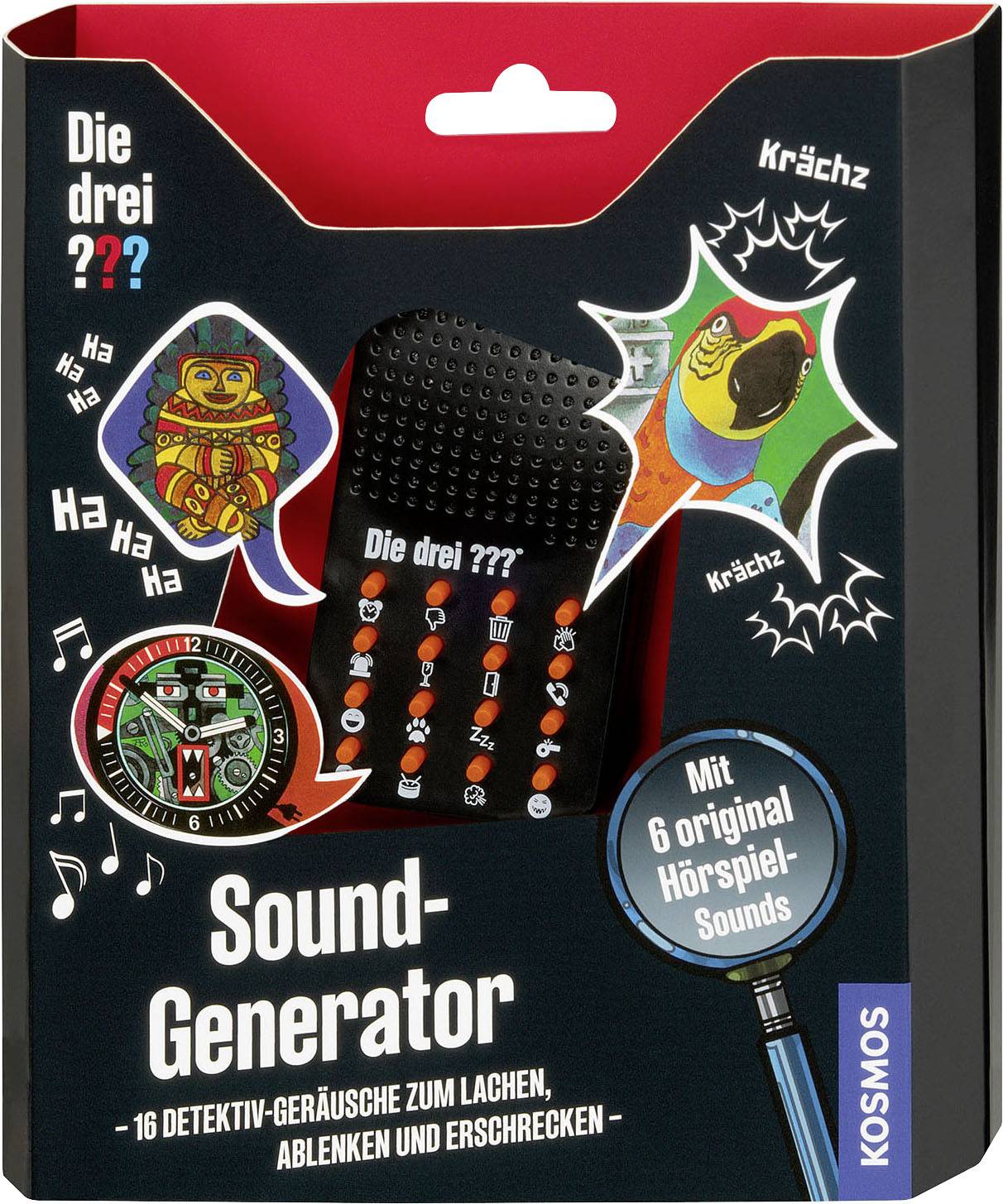 Kosmos 634094 Sound-Generator eksperimenti, troje, detektiv & magic setovi, zvuk & svjetlo eksperimentalni komplet iznad 7 godina