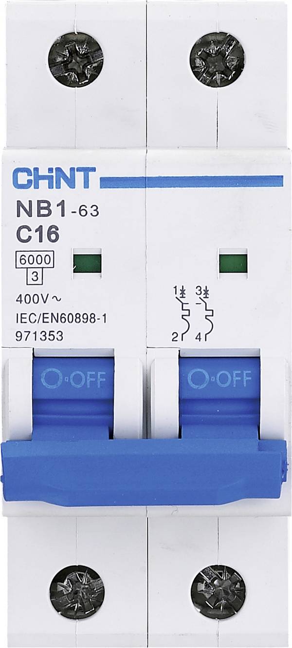 Chint 179644 NB1L zaštitna sklopka za vodove 2-polni 16 A