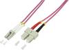 LogiLink FP4LS03 staklena vlakna svjetlovodi priključni kabel 50/125 µ Multimode OM4 3.00 m