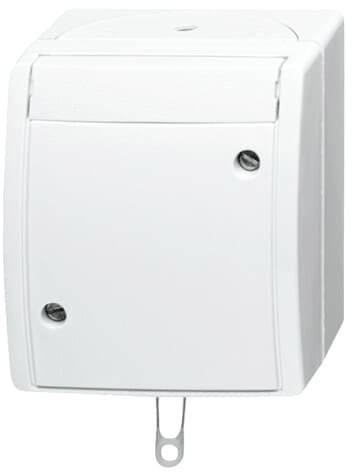 ABB 2CKA001383A0143 prekidač IP44 čista bijela (RAL 9010), bijela