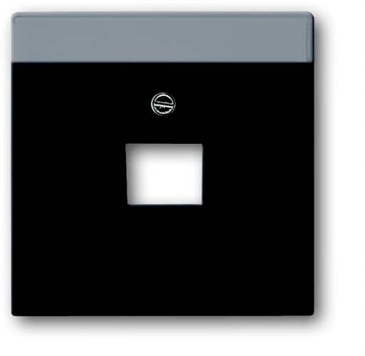 Busch-Jaeger 2CKA001710A3912 UAE-, IAE-, ISDN-contactdoos Afdekking Diepzwart (RAL 9005), Zwart 1 stuk(s) afbeelding