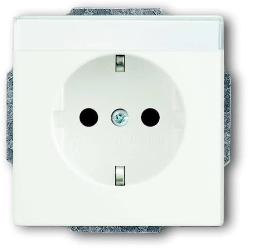 ABB 2CKA002011A3881 Apparaatinzetstuk IP20 Verkeerswit, Wit