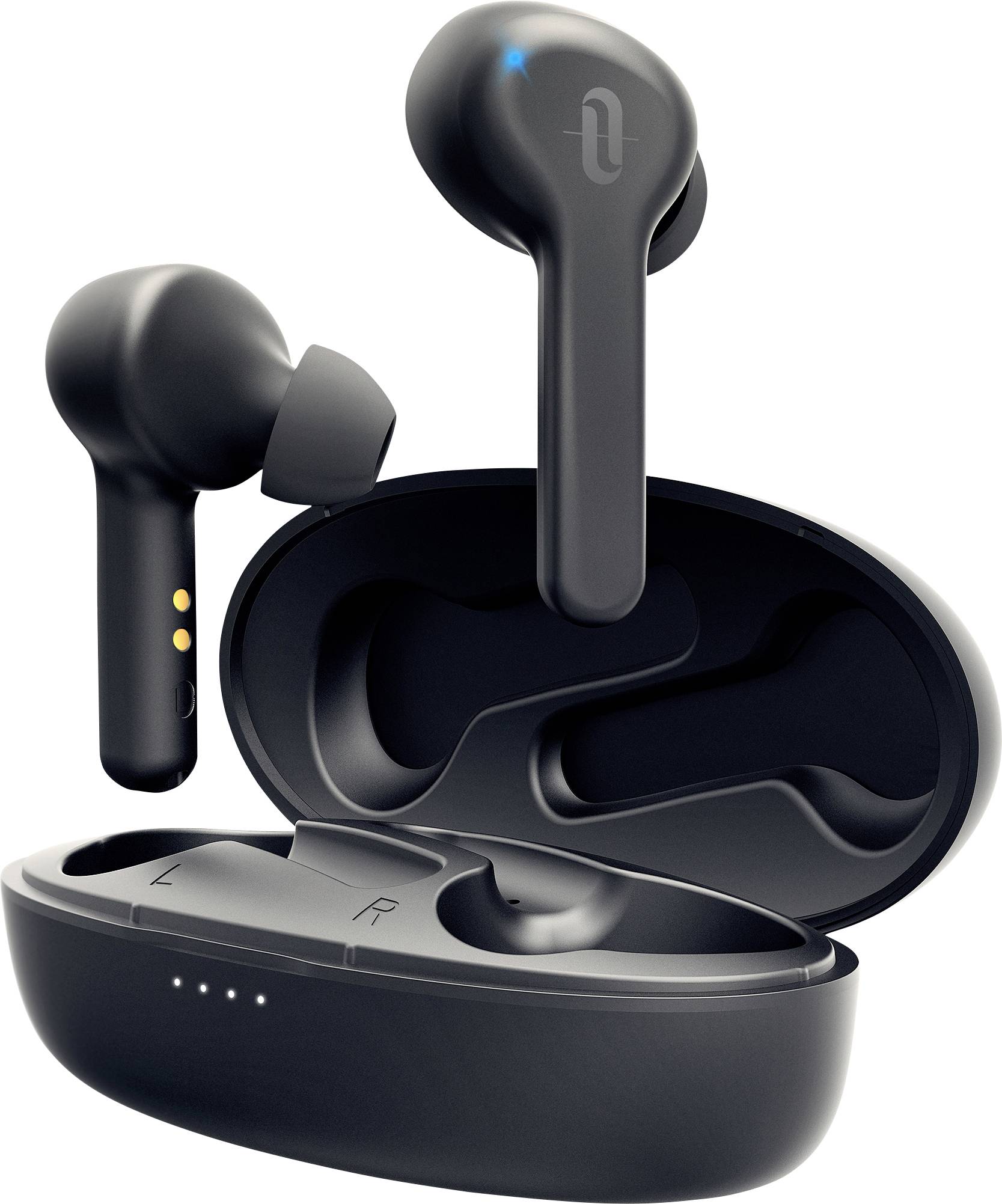 Taotronics TT-BH053 In Ear slušalice Bluetooth® crna vodoodbojne, kontrola na dodir-1