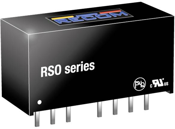RECOM RSO-0515S DC/DC-converter, print 67 mA 1 W Aantal uitgangen: 1 x Inhoud 1 stuk(s) afbeelding