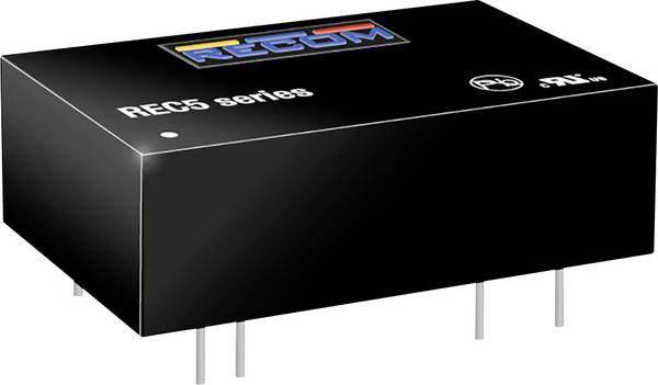 RECOM  REC5-2405SRW/H4/A  DC/DC pretvarač za tiskano vezje      1 A  5 W  Broj izlaza: 1 x  Content 1 St.
