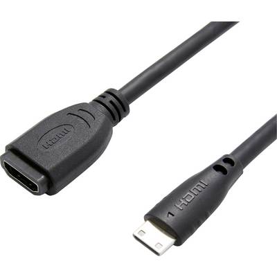 HDMI kabel s utikačem i priključkom, pogodan za spajanje uređaja za prijenos audio i video sadržaja.