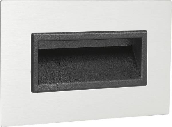 Rohde KM-36.14.093.9005 udubljena drška  crna (D x Š x V) 93 x 19 x 36 mm 5 St.