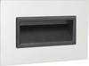 Rohde KM-48.115.9005 udubljena drška crna (D x Š x V) 120 x 35.5 x 55 mm 3 St.