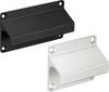 Rohde LF-01.068.04 ručka s ispupčenom ivicom crna (D x Š x V) 80 x 27 x 60 mm 2 St.