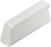 Rohde LG-01.030.01 ručka s ispupčenom ivicom srebrna (D x Š x V) 45 x 9.7 x 15.5 mm 7 St.