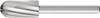 PFERD TOOLS 22411516 glodalo za metal HSS valjak dužina 65 mm Dimenzija proizvoda, Ø 12 mm Radna duljina 25 mm Promjer osovine 6 mm 1 komad