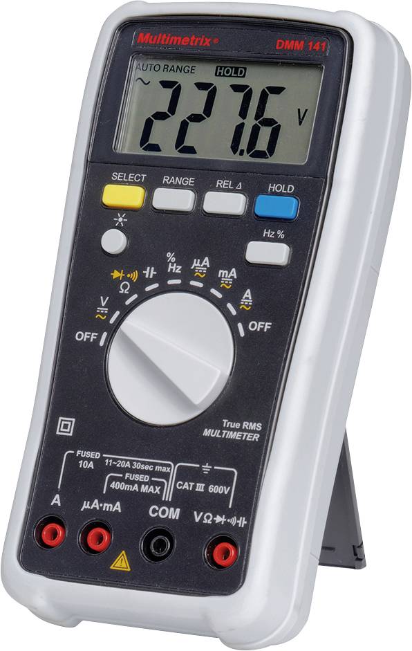 Multimetrix DMM 141 ručni multimetar digitalni CAT III 600 V Zaslon (brojevi): 4000