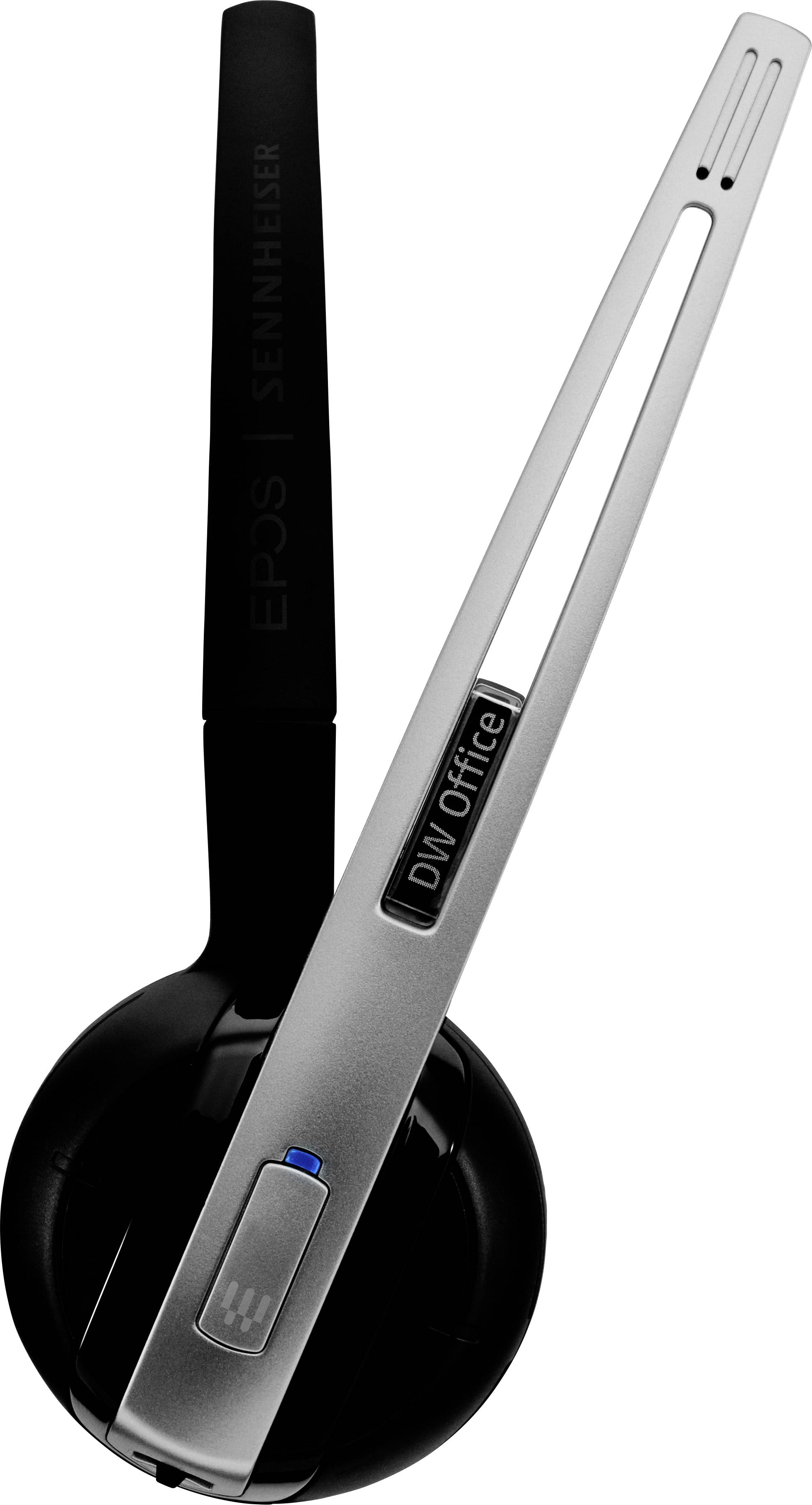 EPOS IMPACT DW 10 HS telefon On Ear Headset DECT mono crna poništavanje buke kontrola glasnoće, utišavanje mikrofona