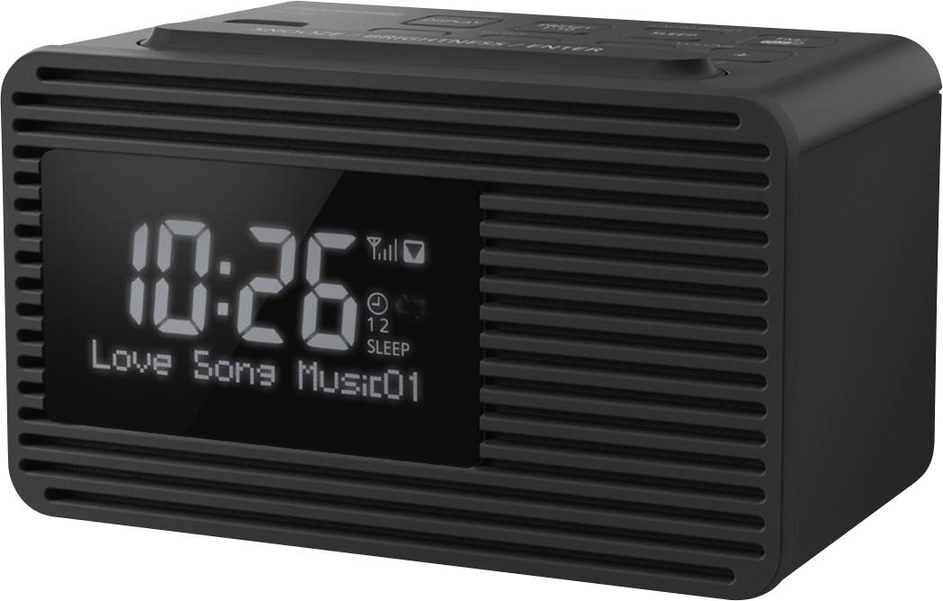 Radio Réveil Panasonic RC-D8EG-K – DAB+/FM, 1W, Double Alarme - vue 6
