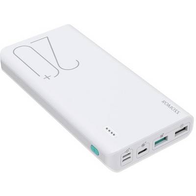 Romoss Sense 6+ powerbank (rezervna baterija) 20000 mAh Fast Charge Li-Ion bijela prikaz statusa-0