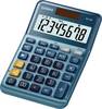 Casio MS-80E stolni kalkulator plava boja Zaslon (broj mjesta): 8 solarno napajanje (D x Š x V) 101 x 149 x 28 mm
