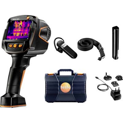 Set s termovizijskom kamerom, punjačem, USB kabelom, zaštitnim koferom i remenom za nošenje. Idealan za profesionalna mjerenja temperature.